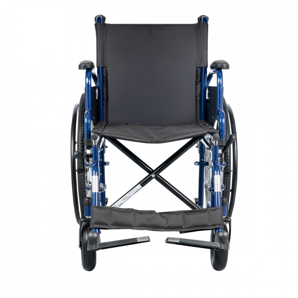 Aναπηρικό Αμαξίδιο Gemini Blue Οπίσθιων Τροχών 24". Πλάτος Καθίσματος 48cm. Μπλε. 0811609.