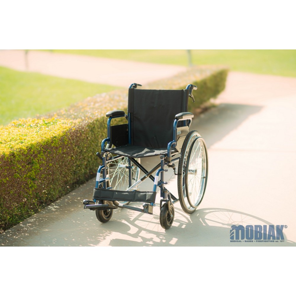 Aναπηρικό Αμαξίδιο Gemini Blue Οπίσθιων Τροχών 24". Πλάτος Καθίσματος 48cm. Μπλε. 0811609.