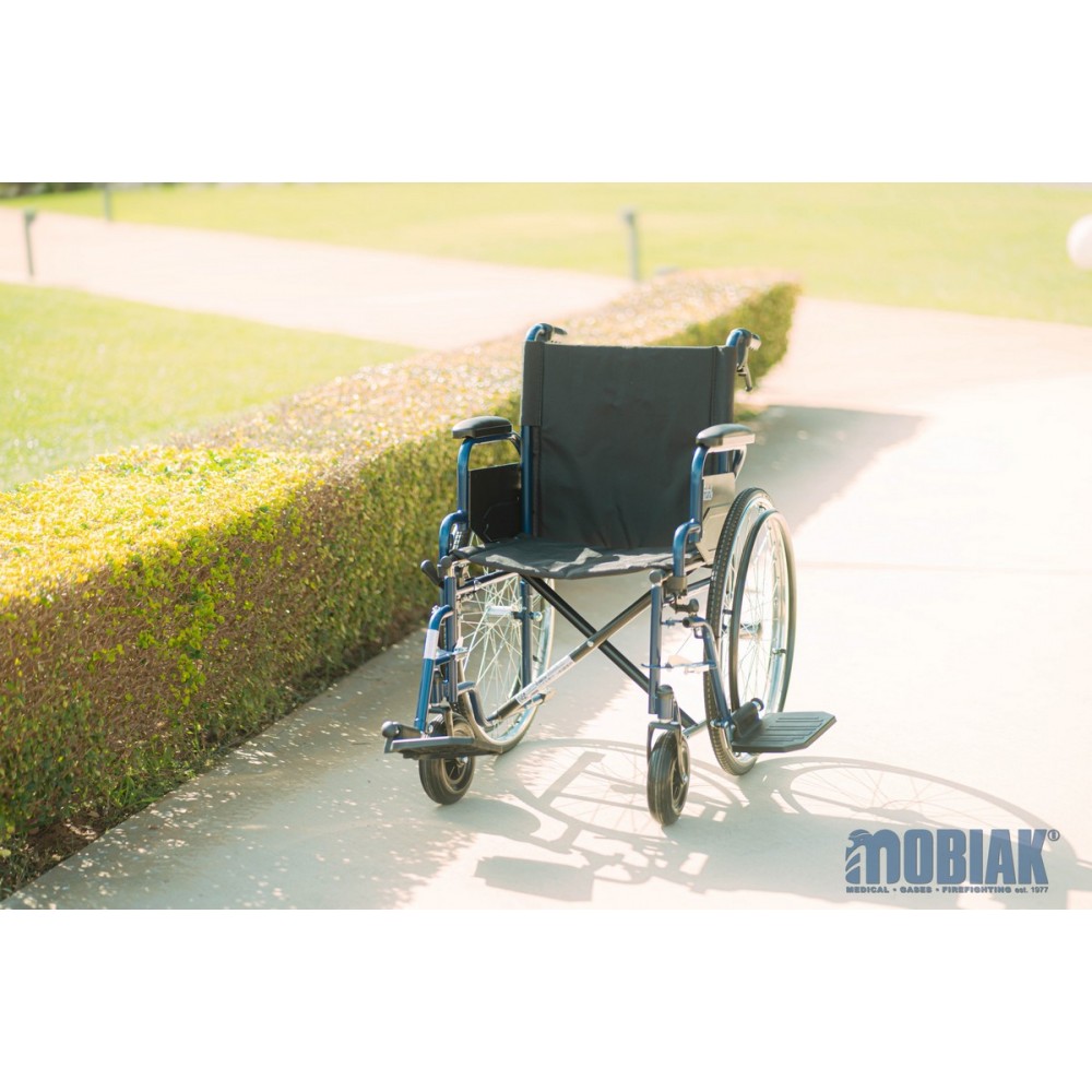 Aναπηρικό Αμαξίδιο Gemini Blue Οπίσθιων Τροχών 24". Πλάτος Καθίσματος 48cm. Μπλε. 0811609.