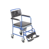Αναπηρικό Αμαξίδιο GEMINI BLUE με Δοχείο Τουαλέτας. Πλάτος Καθίσματος 44cm. Μπλε. 0811605. 