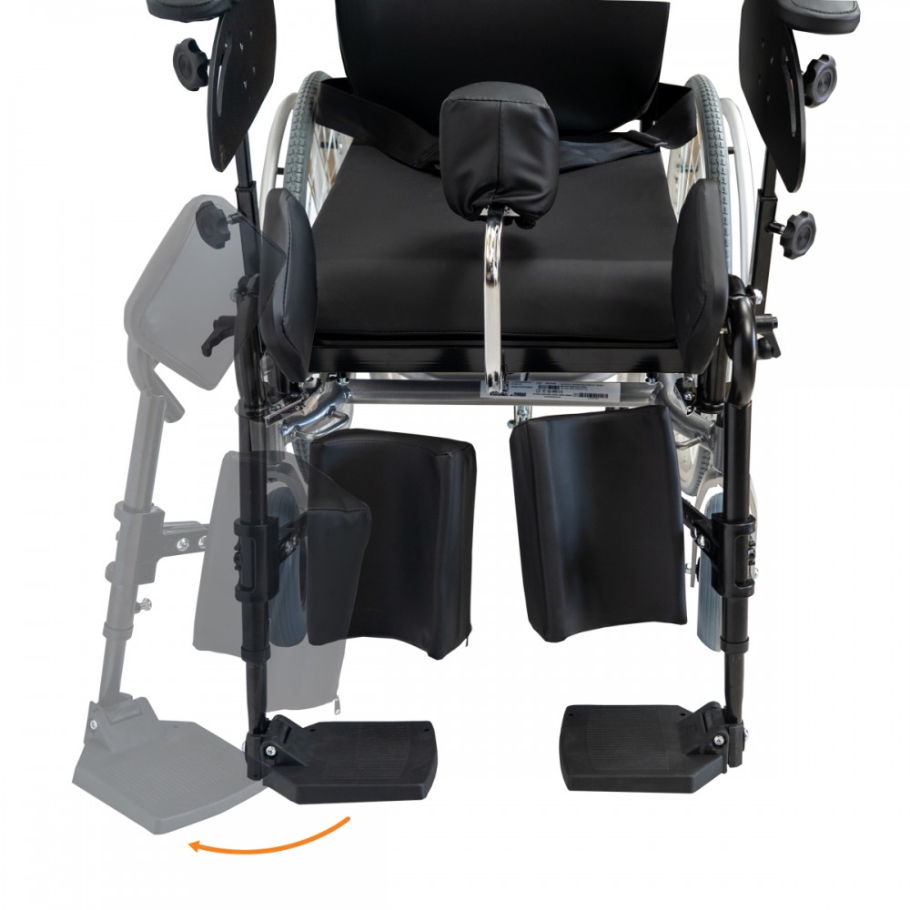 Αναπηρικό Αμαξίδιο Ειδικού Τύπου Reclining “DIONE I”. Οπίσθιοι Τροχοί 24''. Πλάτος Καθίσματος 40-48cm. 0803400. 