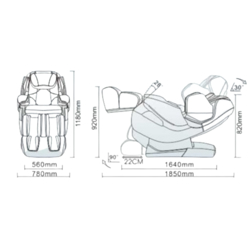 Πολυθρόνα Μασάζ Shiatsu A-382 Robostic iRest. Μαύρο. Πολυθρόνα Μασάζ Shiatsu A-382 Robostic iRest. Μαύρο.