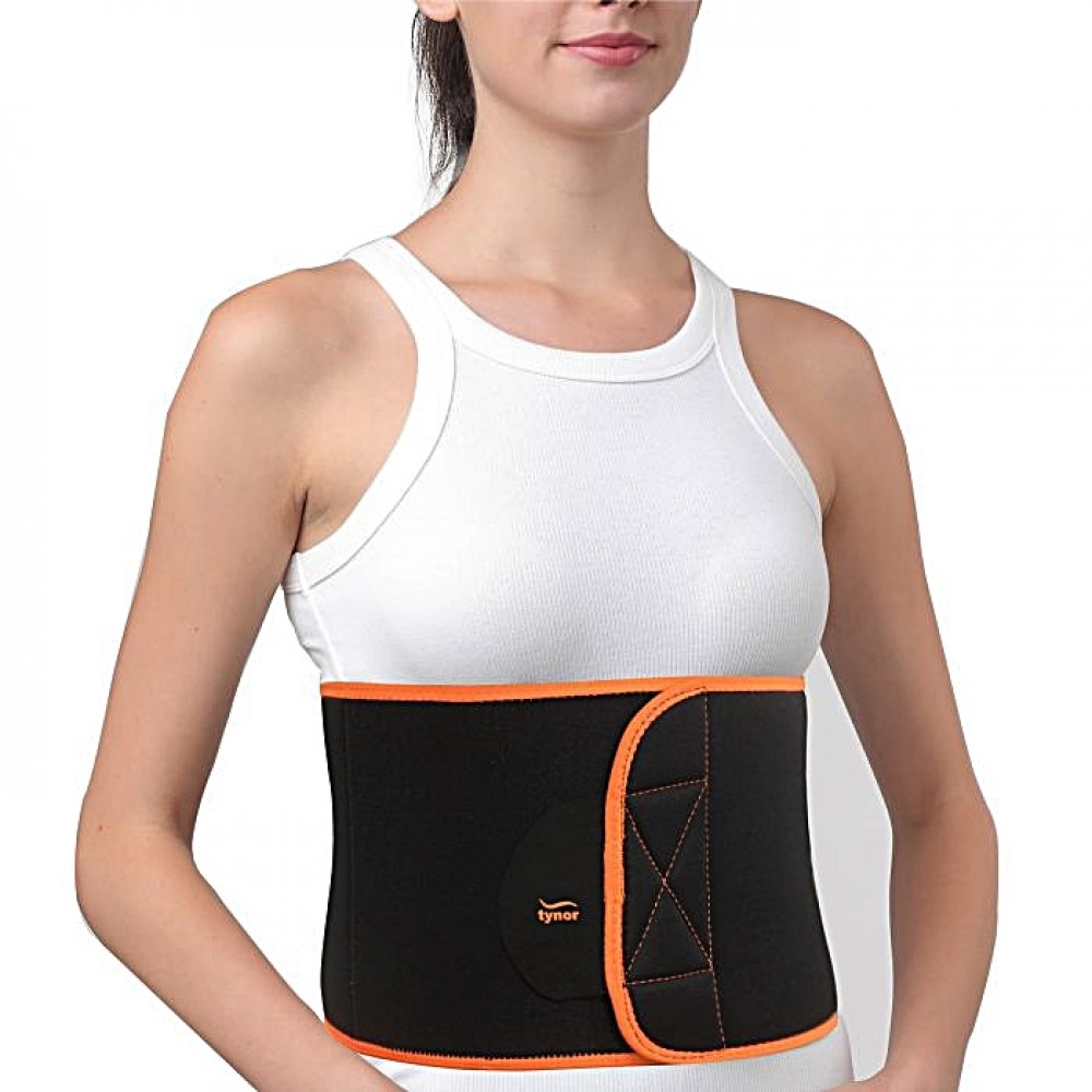 Αθλητική Ζώνη Οσφύος ABS Support Neo από Neoprene. One Size. Μαύρο. Ortholand.  