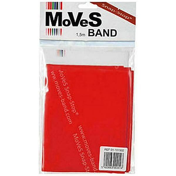 Λάστιχο Εξάσκησης-Γυμναστικής με Αντίσταση MoVeS Band Snap Stop. Κόκκινο-Μέτριο. 1,5m. AC-3122. Λάστιχο Εξάσκησης-Γυμναστικής με Αντίσταση MoVeS Band Snap Stop. Κόκκινο-Μέτριο. 1,5m. AC-3122.