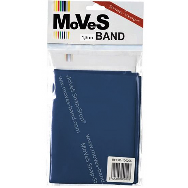 Λάστιχο Εξάσκησης-Γυμναστικής με Αντίσταση MoVeS Band Snap Stop. Μπλε-Σκληρό 2x. 1,5m. AC-3124. Λάστιχο Εξάσκησης-Γυμναστικής με Αντίσταση MoVeS Band Snap Stop. Μπλε-Σκληρό 2x. 1,5m. AC-3124.