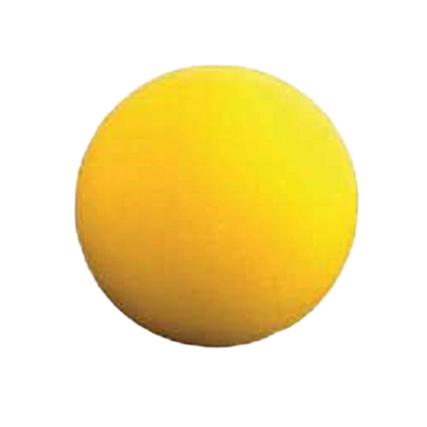 Μπαλάκι Ασκήσεων από Αφρολέξ. Ø 5,5 cm. Κίτρινο - Μαλακό. AC-3168. 