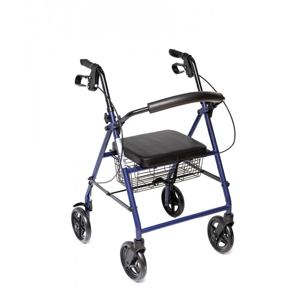 Περιπατητήρας Rollator AC-332. Μπλε.  Περιπατητήρας Rollator AC-332. Μπλε.