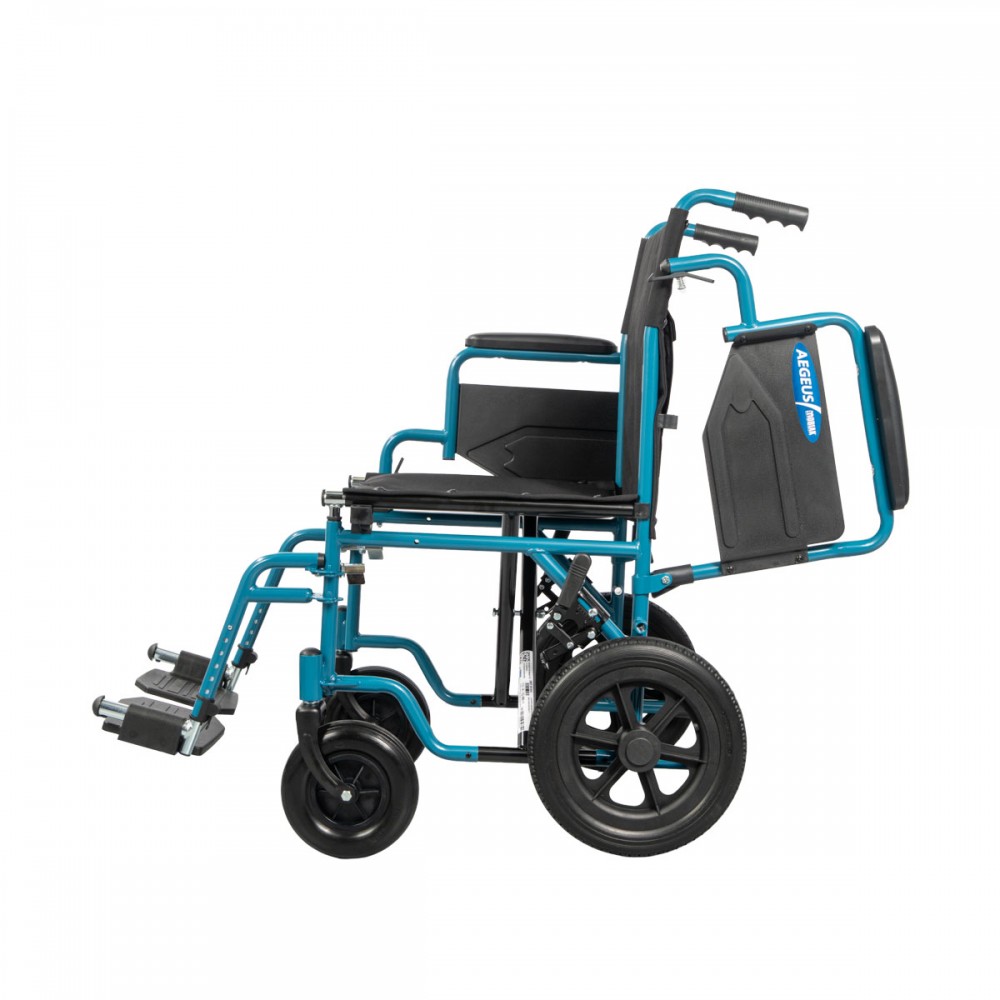 Αναπηρικό Αμαξίδιο Μεταφοράς “AEGEUS”. Τροχοί 12". Πλάτος Καθίσματος 46cm. 0815005. 