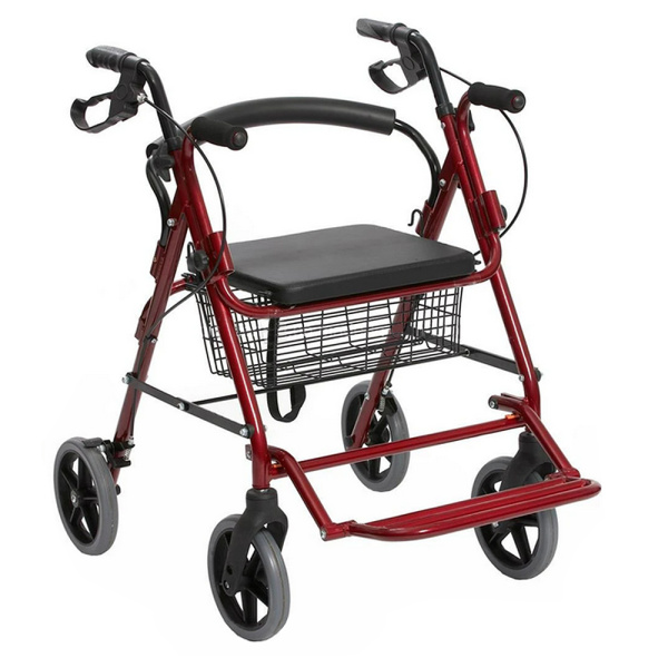 Αμαξίδιο Rollator 2 σε 1 με Υποπόδιο SC-RL06(A)