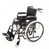 Πτυσσόμενο Αναπηρικό Αμαξίδιο Γενικής Χρήσης Brother Medical BME4617B.  Πλάτος Καθίσματος 46cm. Μαύρο. 