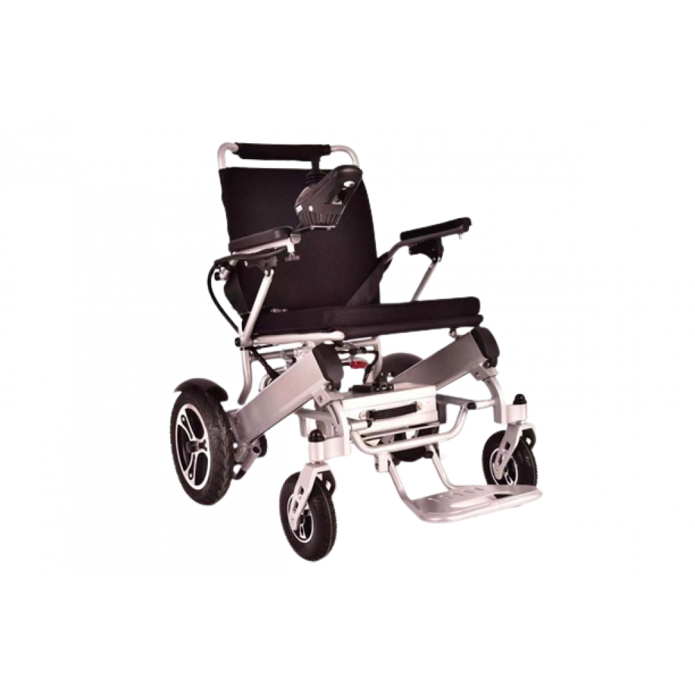 BME 1024 Ηλεκτροκίνητο Πτυσσόμενο Αναπηρικό Αμαξίδιο Αλουμινίου. Πλάτος Καθίσματος 45cm. 