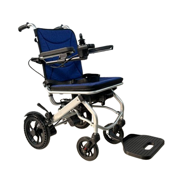 Ελαφρύ Ηλεκτροκίνητο Αμαξίδιο Αλουμινίου ΒΜΕ 4650. 14 ΚΙΛΑ Πλάτος Καθίσματος 42cm. 