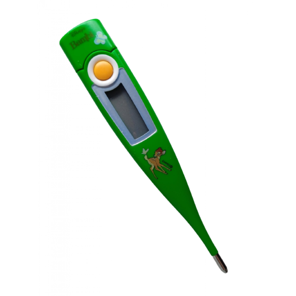Ψηφιακό Παιδικό Θερμόμετρο Ταχείας Μέτρησης 10 sec. DISNEY Bambi, Thermoval Series Hartmann. Πράσινο.