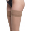Ελαστικές Γυναικείες Κάλτσες Πρόληψης, Ριζομηρίου, BeOnTop MEDIUM SUPPORT STAY UP 15-16 mmHg 40den. Μπεζ.