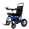 Πτυσσόμενο Ελαφρύ Ηλεκτροκίνητο Αναπηρικό Αμαξίδιο Be Free Easy Power. Πλάτος Καθίσματος 43cm. Μπλε. 