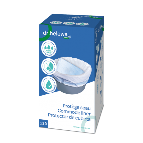 Σάκος Δοχείου Καθίσματος Τουαλέτας Dr.HELEWA με Απορροφητικό Επίθεμα και Κορδόνι Κλεισίματος. 600ml. 20 Τεμάχια. Σάκος Δοχείου Καθίσματος Τουαλέτας Dr.HELEWA με Απορροφητικό Επίθεμα και Κορδόνι Κλεισίματος. 600ml. 20 Τεμάχια.