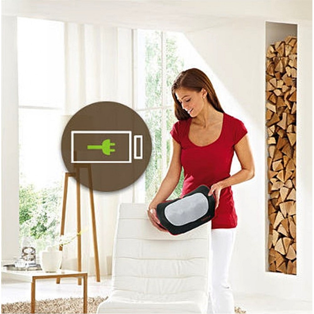 Casada Twist2GO Μαξιλάρι Μασάζ Σιάτσου με Λειτουργία Θέρμανσης & Επαναφορτιζόμενη Μπαταρία. CMK-322. 