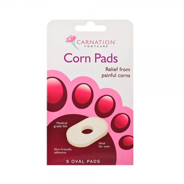 Προστατευτικά Οβάλ Επιθέματα για Κάλους Carnation Corn Pads. 9 Τεμάχια. 1061 Vican.  Προστατευτικά Οβάλ Επιθέματα για Κάλους Carnation Corn Pads. 9 Τεμάχια. 1061 Vican.