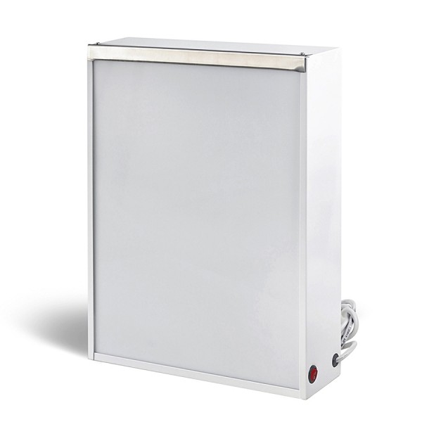 Επιτοίχιο Μονό Διαφανοσκόπιο D-83. 35x45x10 cm. Ανοξείδωτο.  Επιτοίχιο Μονό Διαφανοσκόπιο D-83. 35x45x10 cm. Ανοξείδωτο.