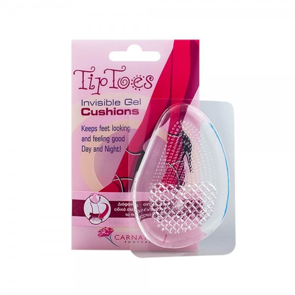 Διάφανοι Πάτοι Gel Mεταταρσίου Carnation Tip Toes Gel Cushions για Ψηλοτάκουνα-Πέδιλα-Μπότες. Ζεύγος. One Size. 1065 Vican.   Διάφανοι Πάτοι Gel Mεταταρσίου Carnation Tip Toes Gel Cushions για Ψηλοτάκουνα-Πέδιλα-Μπότες. Ζεύγος. One Size. 1065 Vican.