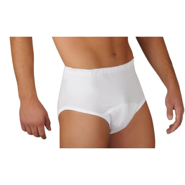 Πλενόμενο Ανδρικό Εσώρουχο Μέτριας - Έντονης Ακράτειας CARETEX EQUINOX. Απορροφητικότητα 200ml. Λευκό. Πλενόμενο Ανδρικό Εσώρουχο Μέτριας - Έντονης Ακράτειας CARETEX EQUINOX. Απορροφητικότητα 200ml. Λευκό.