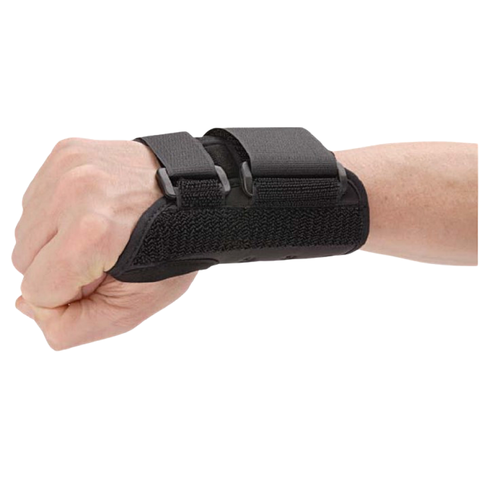 Ελαστικός Νάρθηκας Καρπού 15cm “FORMFIT WRIST 15”. Δεξιός. Μαύρο. Ortholand. 