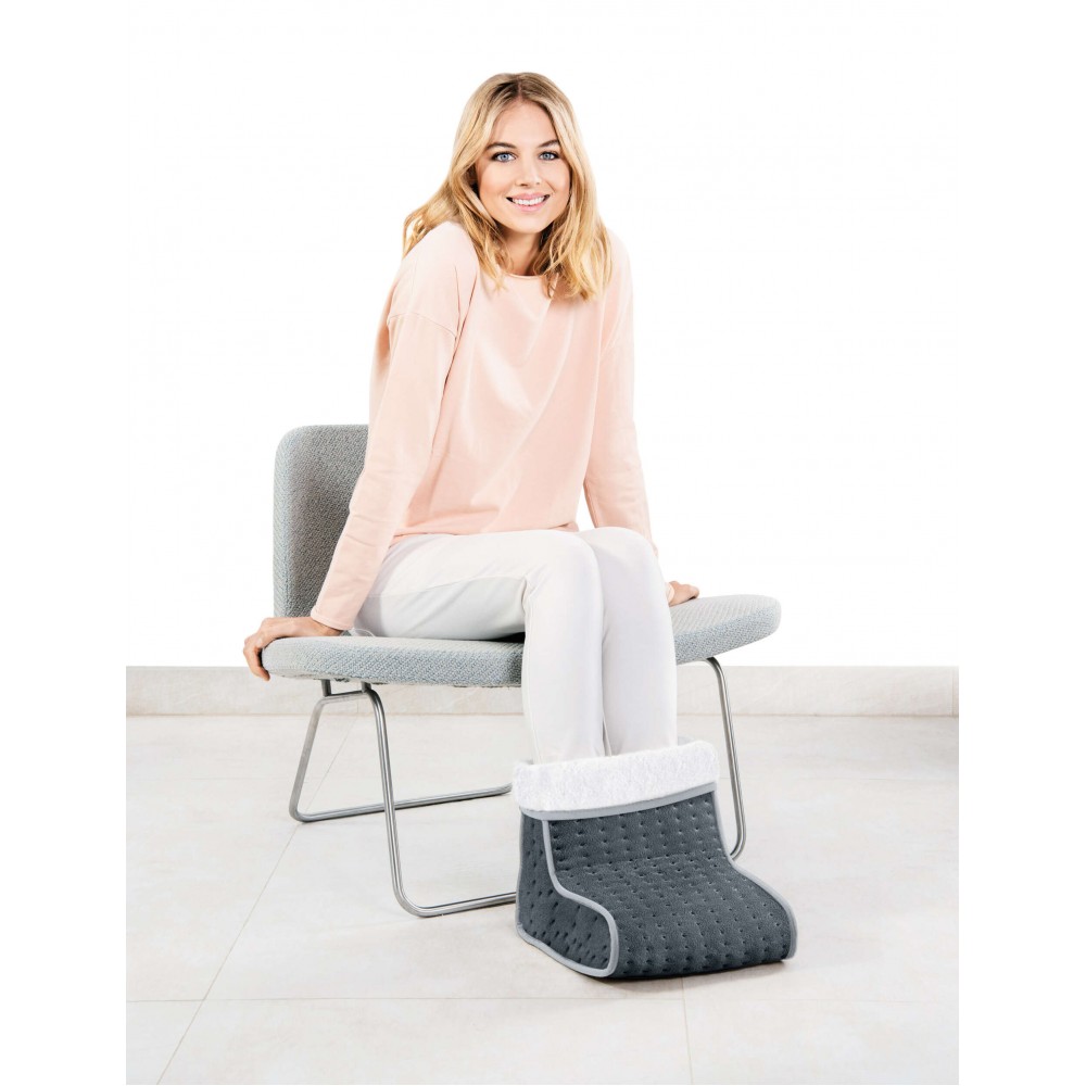 Θερμοφόρα Ποδιών Beurer FW 20 Cozy. Διαπνέον Ύφασμα. Ρυθμιζόμενης Θερμοκρασίας. 100W. Γκρι. Θερμοφόρα Ποδιών Beurer FW 20 Cozy. Διαπνέον Ύφασμα. Ρυθμιζόμενης Θερμοκρασίας. 100W. Γκρι.