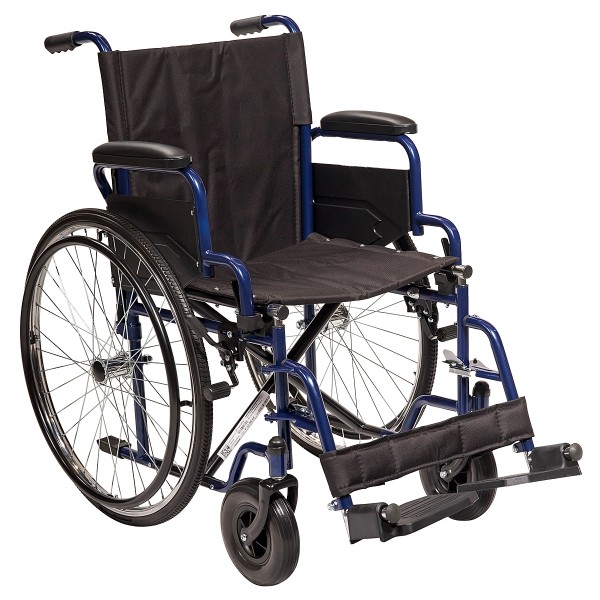 Aναπηρικό Αμαξίδιο Gemini Blue Οπίσθιων Τροχών 24". Πλάτος Καθίσματος 46cm. Μπλε. 0811600. Aναπηρικό Αμαξίδιο Gemini Blue Οπίσθιων Τροχών 24". Πλάτος Καθίσματος 46cm. Μπλε. 0811600.