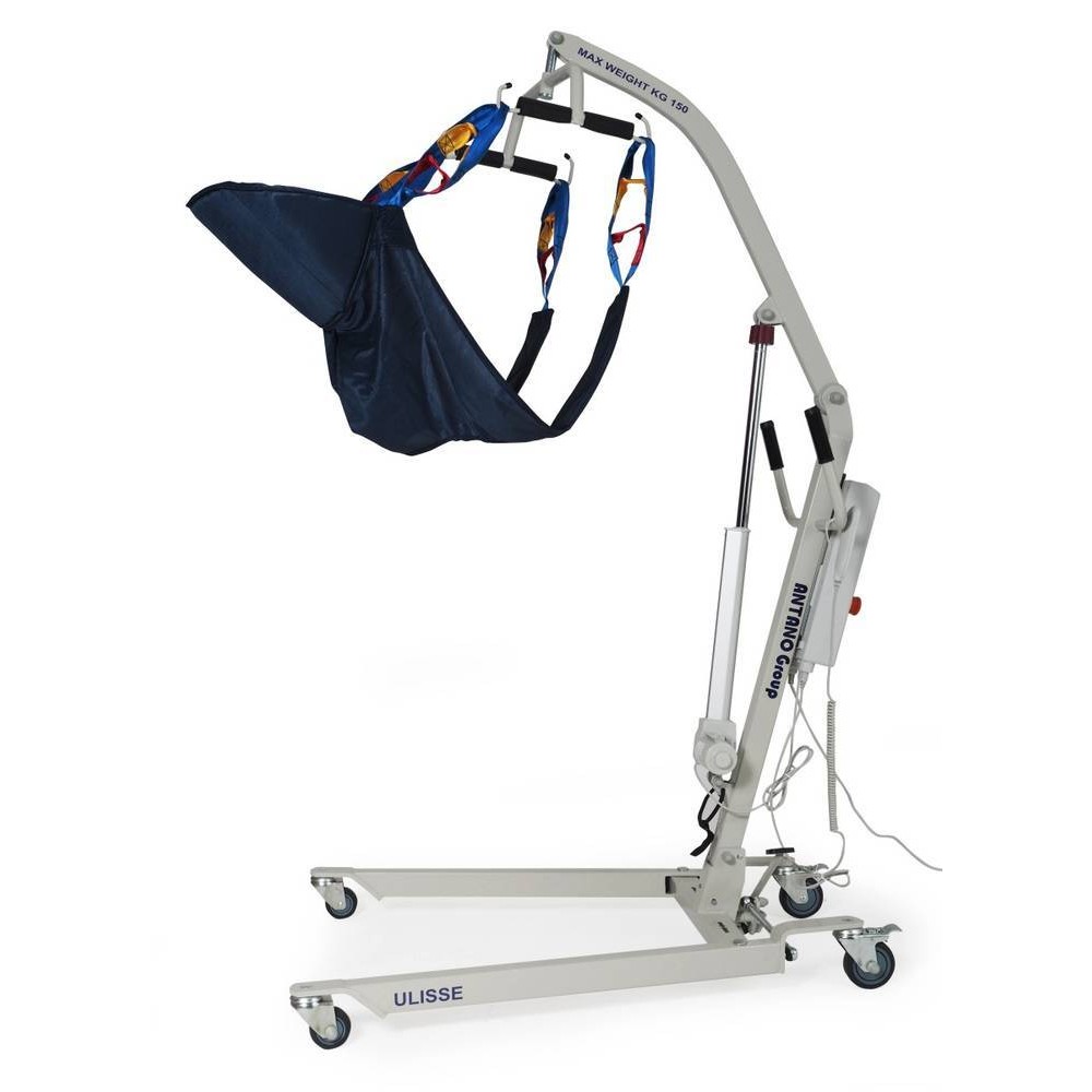 Ηλεκτρικός Γερανός Ανύψωσης Ασθενών ULISSE EL 150 CI για Βαρος έως 150Kg. Λευκός. 