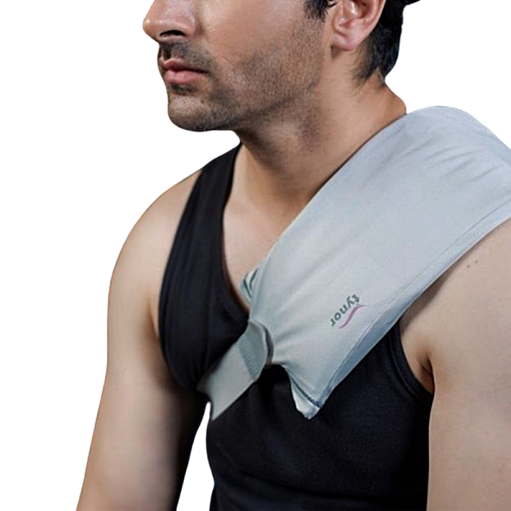 Επίθεμα Κρυοθεραπείας Cool Pack Gel με Υφασμάτινο Κάλυμμα. 25x15cm. One Size. Γκρι. Ortholand. Επίθεμα Κρυοθεραπείας Cool Pack Gel με Υφασμάτινο Κάλυμμα. 25x15cm. One Size. Γκρι. Ortholand.