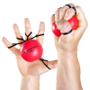 Μπαλάκι Εξάσκησης-Ενδυνάμωσης Χεριού-Δακτύλων Moves Handmaster Plus. Κόκκινο Μεσαίας Αντίστασης. 