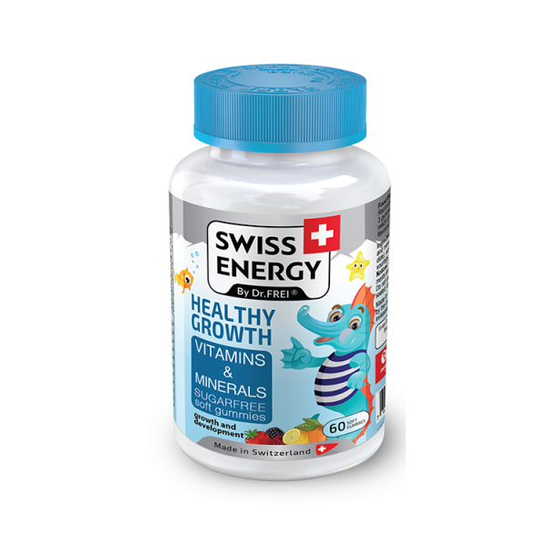 Healthy Growth Swiss Energy Βιταμινούχα Ζελεδάκια Χωρίς Ζάχαρη για Υγιή Παιδική Ανάπτυξη. 60 Ζελεδάκια. Healthy Growth Swiss Energy Βιταμινούχα Ζελεδάκια Χωρίς Ζάχαρη για Υγιή Παιδική Ανάπτυξη. 60 Ζελεδάκια.