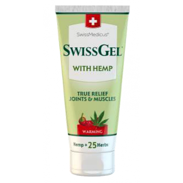 Θερμαντική Κρέμα Swiss Gel Warming για Αρθρώσεις, Μυς και Σπονδυλική Στήλη με Ήμερη Κάνναβη & Βότανα. 200ml.  Θερμαντική Κρέμα Swiss Gel Warming για Αρθρώσεις, Μυς και Σπονδυλική Στήλη με Ήμερη Κάνναβη & Βότανα. 200ml.