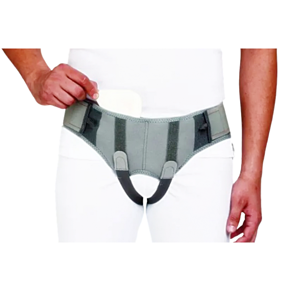 Ελαστικός Διπλός Κηλεπίδεσμος με Βουβωνικές Πελώτες Ortholand OIK/HERNIA BELT.  Ελαστικός Διπλός Κηλεπίδεσμος με Βουβωνικές Πελώτες Ortholand OIK/HERNIA BELT.