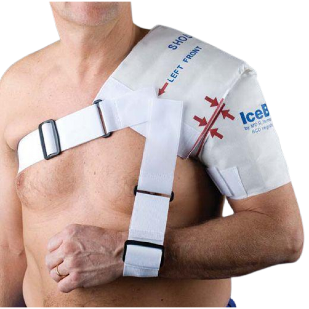 ICEBAND SHOULDER Επίθεμα Κρυοθεραπείας Ώμου. Διάρκεια Ψύξης 1h. One Size. Ortholand.