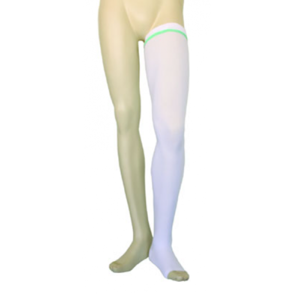 Αντιθρομβωτικές Μετεγχειρητικές Κάλτσες Ριζομηρίου Κλάσης Ι, 18-22 mmHg Ανοικτών Δακτύλων. Ζεύγος. Λευκό.  Αντιθρομβωτικές Μετεγχειρητικές Κάλτσες Ριζομηρίου Κλάσης Ι, 18-22 mmHg Ανοικτών Δακτύλων. Ζεύγος. Λευκό.