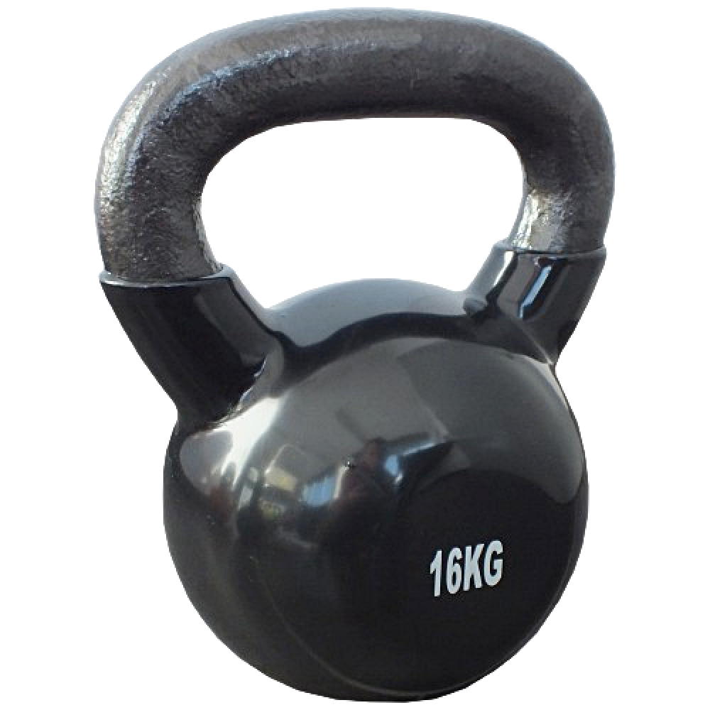 Βαράκι με Λαβή Mambo Max KETTLEBELL. Μαύρο 16Kg. AC-3386. 