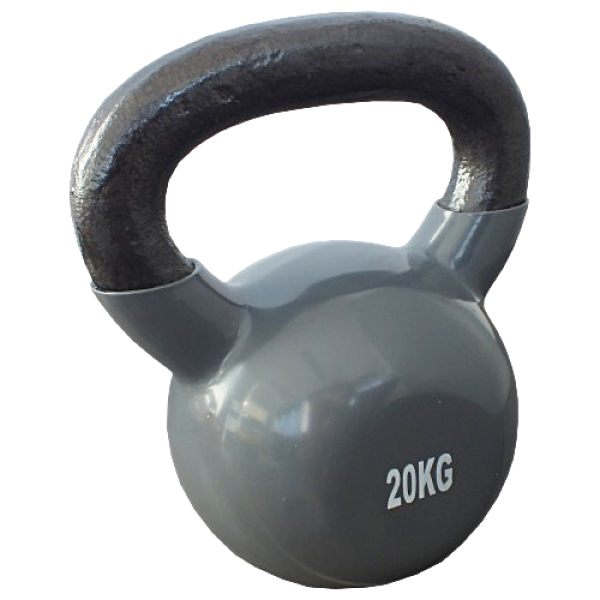Βαράκι με Λαβή Mambo Max KETTLEBELL. Γκρι 20Kg. AC-3387.  Βαράκι με Λαβή Mambo Max KETTLEBELL. Γκρι 20Kg. AC-3387.