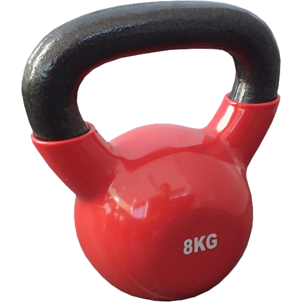 Βαράκι με Λαβή Mambo Max KETTLEBELL. Κόκκινο 8Kg. AC-3383. 