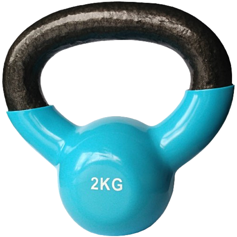 Βαράκι με Λαβή Mambo Max KETTLEBELL. Γαλάζιο 2Kg. AC-3380. 