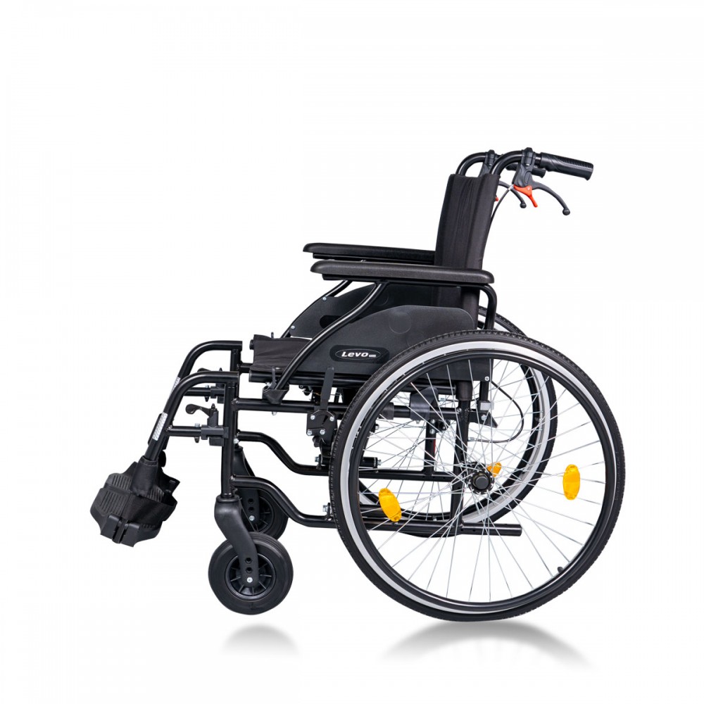 Αναπηρικό Ελαφρύ Αμαξίδιο Αλουμινίου "LEVO" με Ενισχυμένους Οπίσθιους Τροχούς 24". Πλάτος Καθίσματος 41cm. 0810840. Αναπηρικό Ελαφρύ Αμαξίδιο Αλουμινίου "LEVO" με Ενισχυμένους Οπίσθιους Τροχούς 24". Πλάτος Καθίσματος 41cm. 0810840.