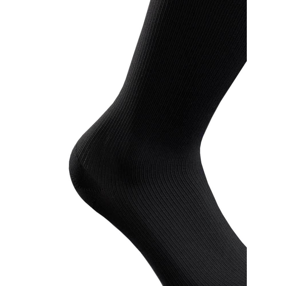 Ανδρικές-Γυναικείες Κάλτσες Κάτω Γόνατος Varisan LUI και LEI Διαβαθμισμένης Συμπίεσης 14mm Hg. Μαύρο. 2022NE.  