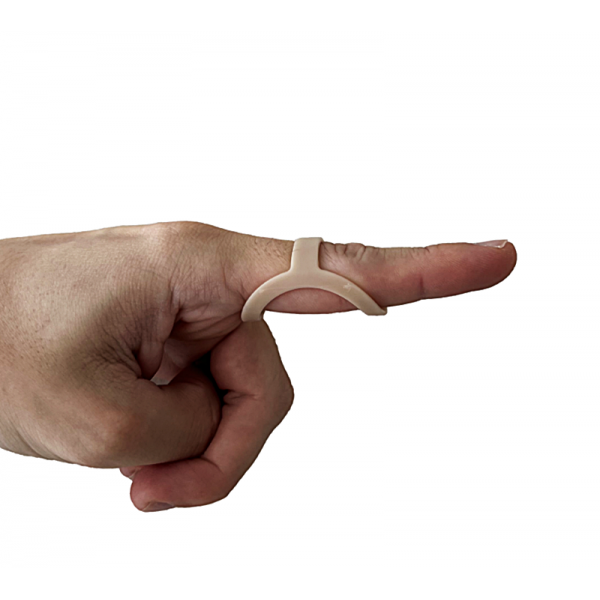 Νάρθηκας Δακτύλου Ελλειψοειδούς Σχήματος OVAL. Μπεζ. MB.3155. Νάρθηκας Δακτύλου Ελλειψοειδούς Σχήματος OVAL. Μπεζ. MB.3155.