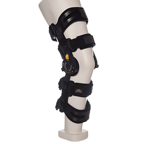 Νάρθηκας Πρόσθιου Χιαστού Τεσσάρων Σημείων ATLAS MB.4077. Αριστερός. Μαύρο. Παροχή ΕΟΠΥΥ. 