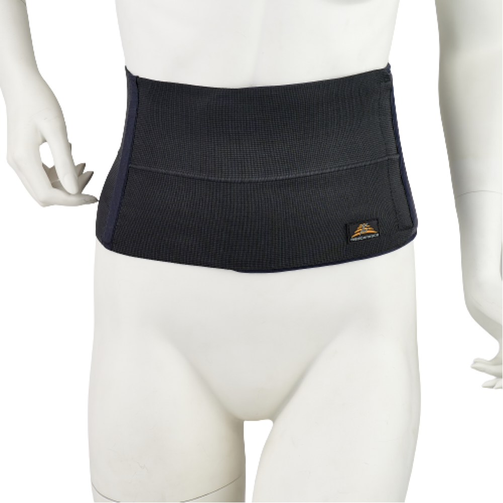 Ζώνη Μετεγχειρητική Ελαστική ABDOMINAL LOW MB.5016. Ύψος 16cm.  Σκούρο Γκρι.