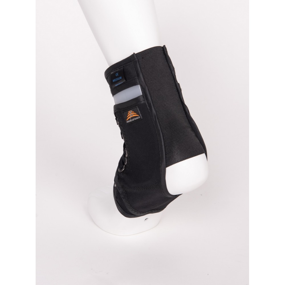 Υφασμάτινη Επιστραγαλίδα με Κορδόνια MB.6905 LACE FIT. Αμφιδέξια. Μαύρο. Υφασμάτινη Επιστραγαλίδα με Κορδόνια MB.6905 LACE FIT. Αμφιδέξια. Μαύρο.