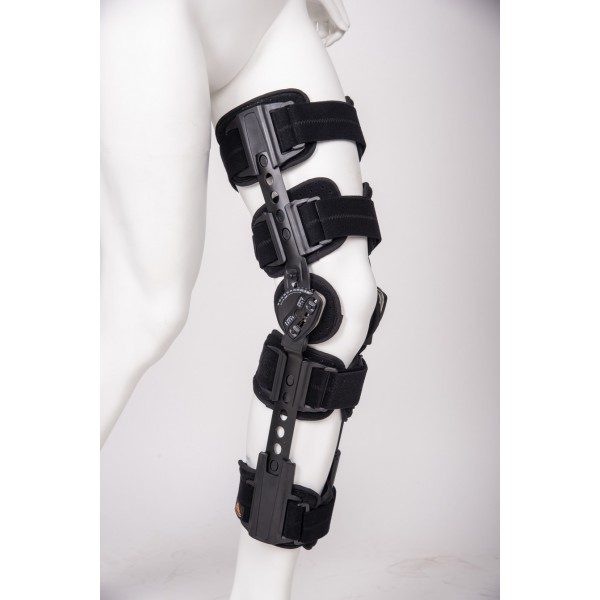 Τηλεσκοπικός Μηροκνημικός Νάρθηκας MB.9011 Λειτουργικός με Γωνιόμετρο. Αμφιδέξιος. One Size. Μήκος 45-60cm. Παροχή ΕΟΠΥΥ. 