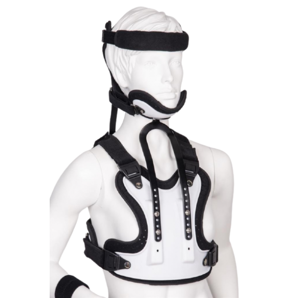 Αυχενοθωρακικός Νάρθηκας Ρυθμιζόμενου Ύψους τύπου MINERVA MB.CTO. Κοντός / Short.  Αυχενοθωρακικός Νάρθηκας Ρυθμιζόμενου Ύψους τύπου MINERVA MB.CTO. Κοντός / Short.