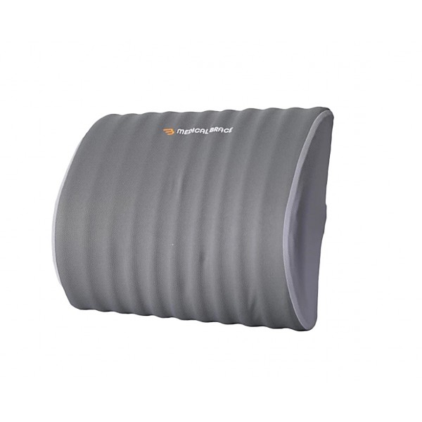 Ανατομικό Μαξιλάρι Πλάτης Wave Back. Γκρι. 38x32x12. MB.HC1813. 