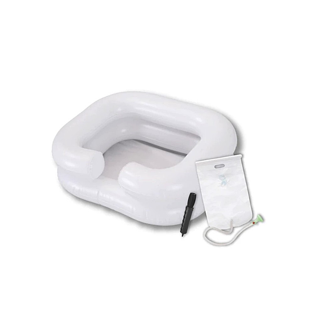 Λουτήρας και Σάκος Λουσίματος MB.HC027. Λευκό. 